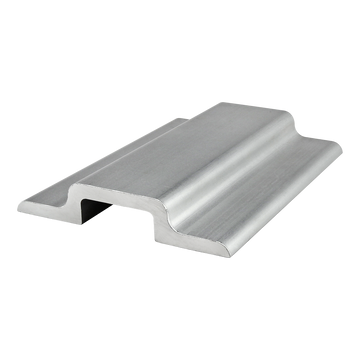 8611-145 -  10 S DOUBLE RETAINER ANGLE PROFILE-MILL FINISH 145" BAR