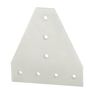 4312 -  15 Series &amp; Ready Tube 7 Hole - Tee Flat Plate