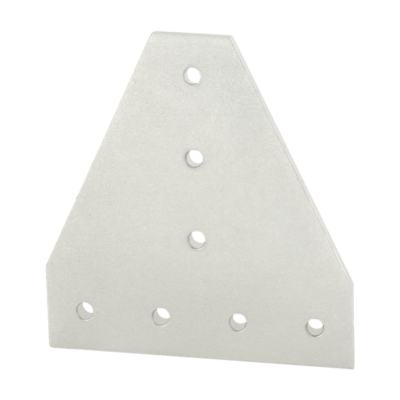 4312 -  15 Series &amp; Ready Tube 7 Hole - Tee Flat Plate
