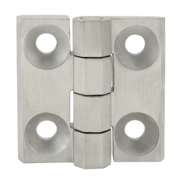 12096 -  30 Series 4 Hole - Standard Stainless Steel Hinge