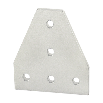 25-4140 -  25 Series 5 Hole - Tee Flat Plate