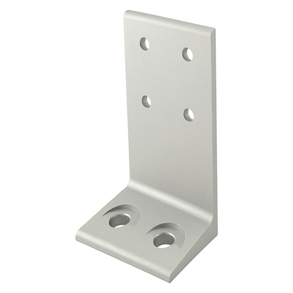 40-2417 -  40 Series 80mm Economy Floor Mount Base Plate