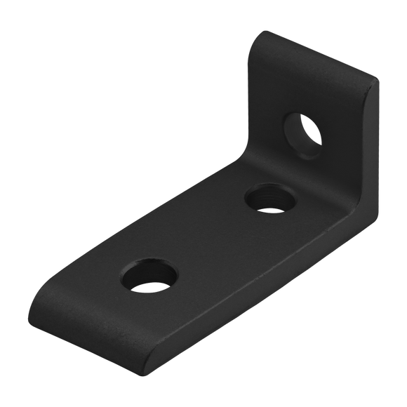 25-4176-BLACK -  25 Series 3 Hole - Inside Corner Bracket