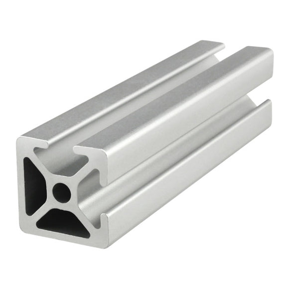 25-2502-6.05M -  25mm X 25mm BI-SLOT ADJACENT T-SLOTTED EXTRUSION