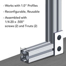 4107 - 10 Series 2 Hole - Straight Flat Plate-4