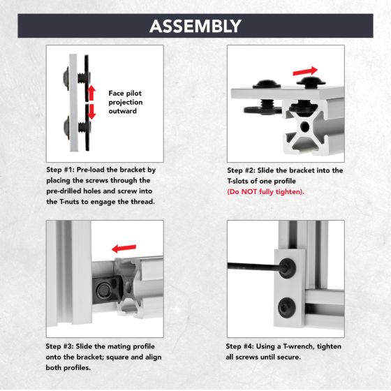 4107 - 10 Series 2 Hole - Straight Flat Plate
