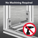 4301 - 15 Series & Ready Tube 4 Hole - Tall Inside Corner Bracket-5