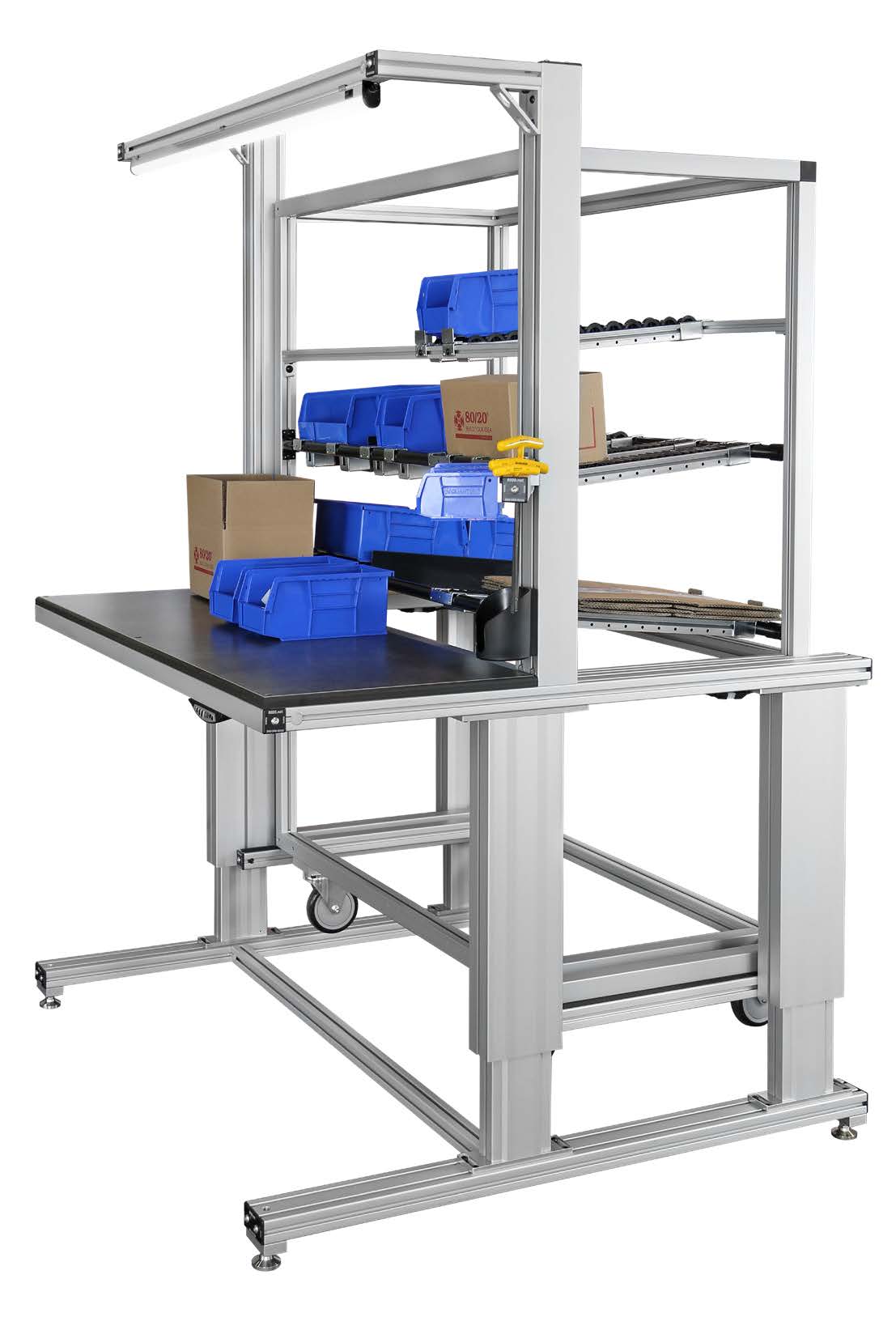 8020 workstation robot cart kits sell sheet no price page 1 image 0003