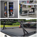 1002-S - 1” X 1” Smooth Surface T-Slotted Profile - Two Adjacent Open T-Slots-6