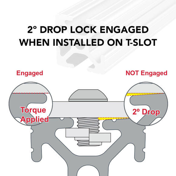 1010 - 1.00” X 1.00” T-Slotted Profile - Four Open T-Slots
