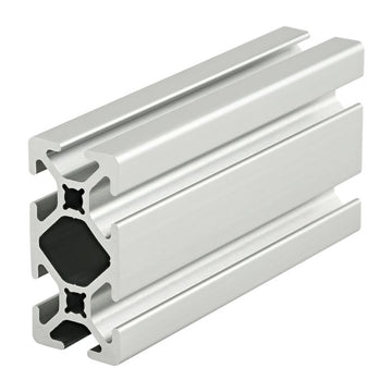 1020-S - 1.00” X 2.00” T-Slotted Smooth Profile - Six Open T-Slots