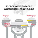 1504-LS - 1.50” X 1.50” Lite Smooth Surface T-Slotted Profile - Two Opposite Open T-Slots-3