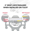 1515-LITE-BLACK - 1.5” X 1.5” Lite T-Slotted Profile - Four Open T-Slots-3