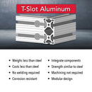 1530-Lite - 1.5” X 3” Lite T-Slotted Extrusion -  Six Open T-Slots-4