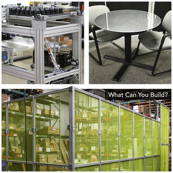 1530 - 1.5” X 3” T-Slotted Extrusion - Six Open T-Slots