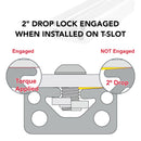 1575 - ﻿1.5” X .75” T-Slotted Extrusion-3