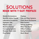 1575 - ﻿1.5” X .75” T-Slotted Extrusion-7