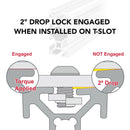 20-2040 - 20mm X 40mm T-Slotted Profile - Six Open T-Slots-3