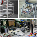 20-2040 - 20mm X 40mm T-Slotted Profile - Six Open T-Slots-6