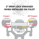3030-Lite -3.00" X 3.00" Lite T-Slotted Profile - Eight Open T-Slots-3