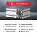 3030-Lite -3.00" X 3.00" Lite T-Slotted Profile - Eight Open T-Slots-4