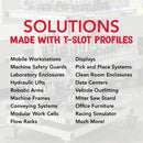 3030-Lite -3.00" X 3.00" Lite T-Slotted Profile - Eight Open T-Slots-7