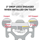 40-4040-Lite- 40mm X 40mm Lite T-Slotted Profile - Four Open T-Slots-3