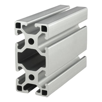 40-4080-Lite - 40mm X 80mm Lite T-Slotted Profile - Six Open T-Slots