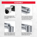 3360 - 15 Series 5/16-18 Standard Anchor Fastener Assembly-7
