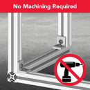 4108 - 10 Series 2 Hole - Lite Inside Corner Bracket-4