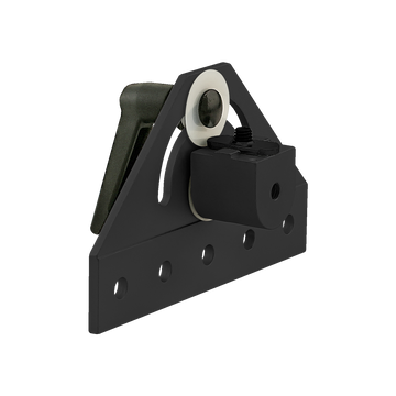 4051-BLACK -  10 Series 180 Degree Pivot Bracket Assembly with "L" Handle
