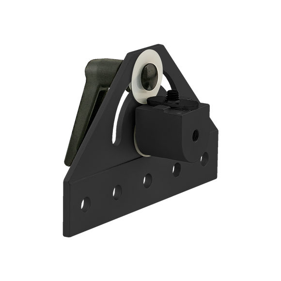4051-BLACK -  10 Series 180 Degree Pivot Bracket Assembly with "L" Handle