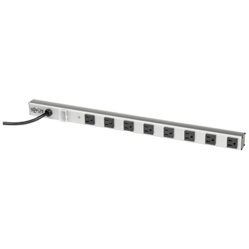 2677 -  10, 15, 25, 30, 40, &amp; 45 Series 15A Power Strip, 8 Outlets, 6 ft. cord, 24" long