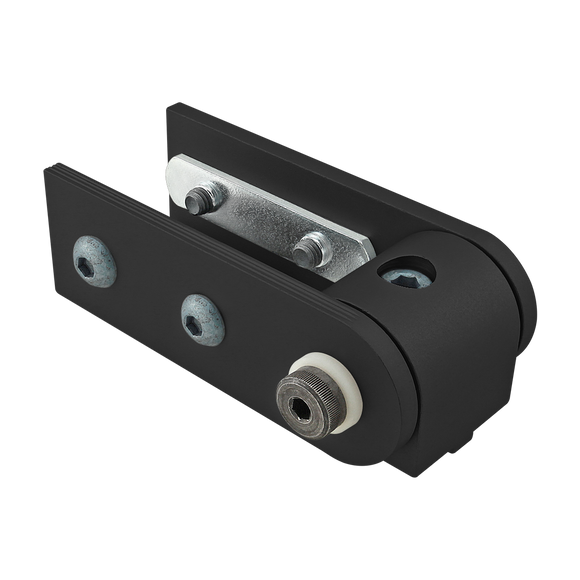 40-4380-BLACK -  40 Series Standard 0 Degree Dynamic Pivot Assembly with Dual Straight Arms