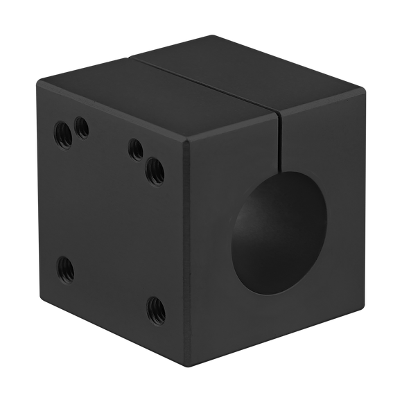 5550-BLACK -  15 Series 1" Single Shaft Stanchion Mounting Block