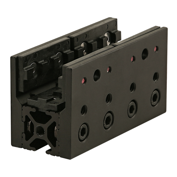6732-BLACK -  10 Series Long - Single Mount Unibearing&trade; Assembly