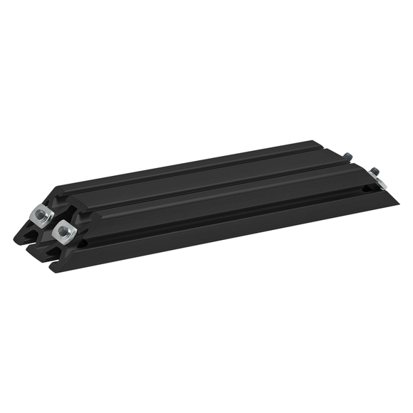 40-2540-BLACK -  40-4080-Black 45 Degree Support, 320mm Long