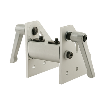 4318 -  15 Series 90 Degree Wide Double Pivot Bracket Assembly with "L" Handles