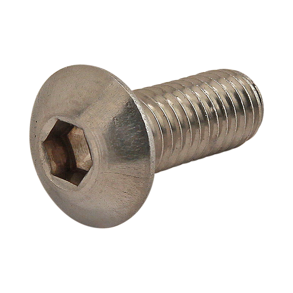 3696 -  10-32 x .500" Button Head Socket Cap Screw (BHSCS)