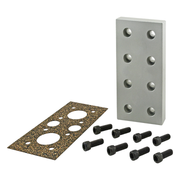 2163 -  15 Series 8-Hole Pressure Manifold Stopper Plate