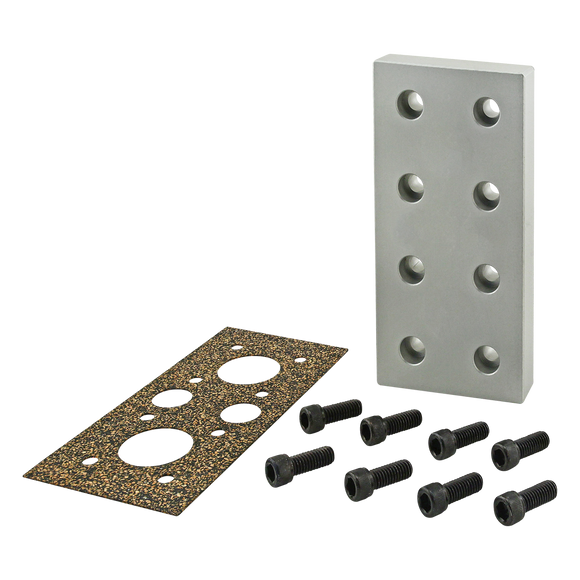 2163 -  15 Series 8-Hole Pressure Manifold Stopper Plate