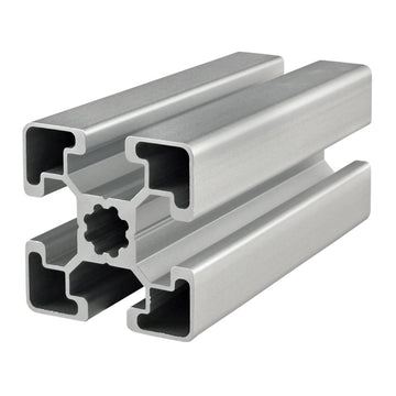 45-4545-LITE-6.05M -  45mm X 45mm X 6.05M Lite T-Slotted Profile - Four Open T-Slots