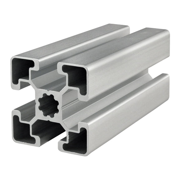 45-4545-LITE-3M -  45mm X 45mm X 3M Lite T-Slotted Profile - Four Open T-Slots