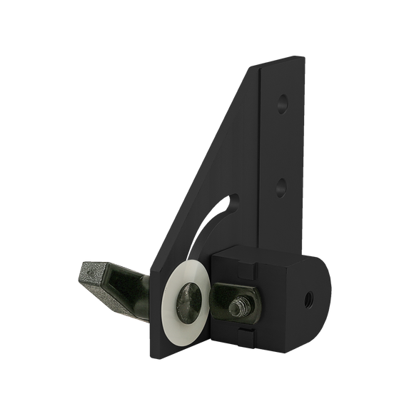 4147-BLACK -  10 Series 90 Degree Right Hand Pivot Bracket Assembly with "T" Handlee
