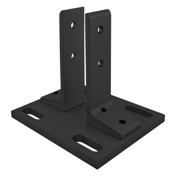 2390-BLACK -  15 Series Floor Mount Base Plate