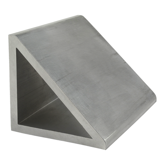 40-8636-4M -  80mm 45 DEGREE GUSSET PROFILE-MILL FINISH