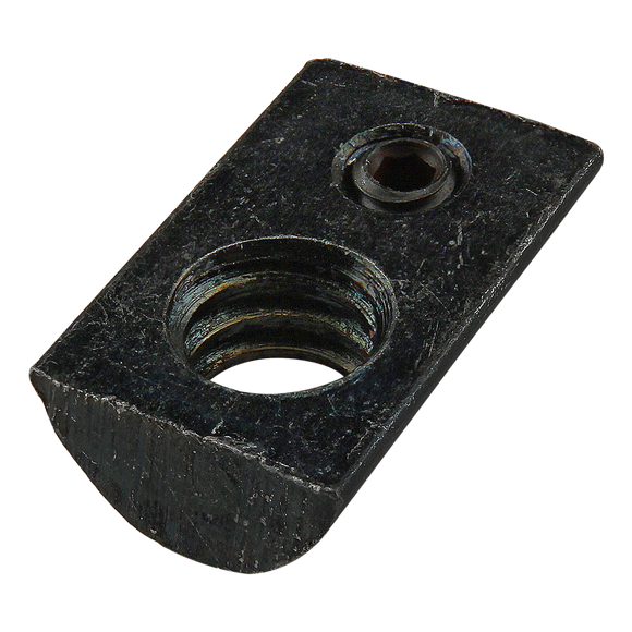 3313 -  1/4-20 Roll-In T-Nut with Set Screw
