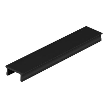 2119-72.5-BLACK-FB -  15 SERIES ALUM T-SLOT COVER BLACK ANODIZE 72.5"