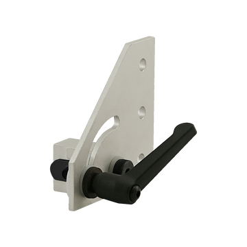 4139 -  10 Series 90 Degree Left Hand Pivot Bracket Assembly with "L" Handle