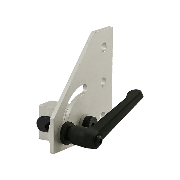 4139 -  10 Series 90 Degree Left Hand Pivot Bracket Assembly with "L" Handle